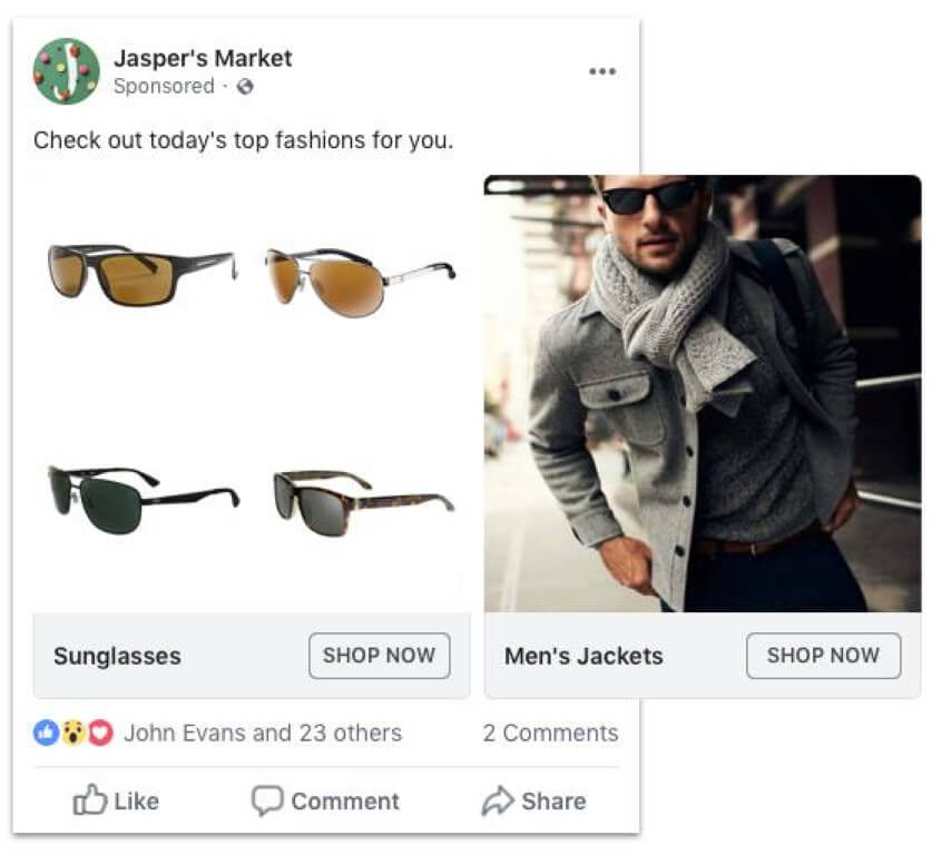 categories for dynamic ads cpc strategy blog sunglasses jaspers market