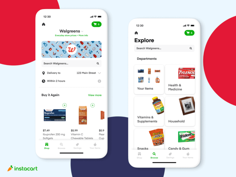 Walgreens on Instacart